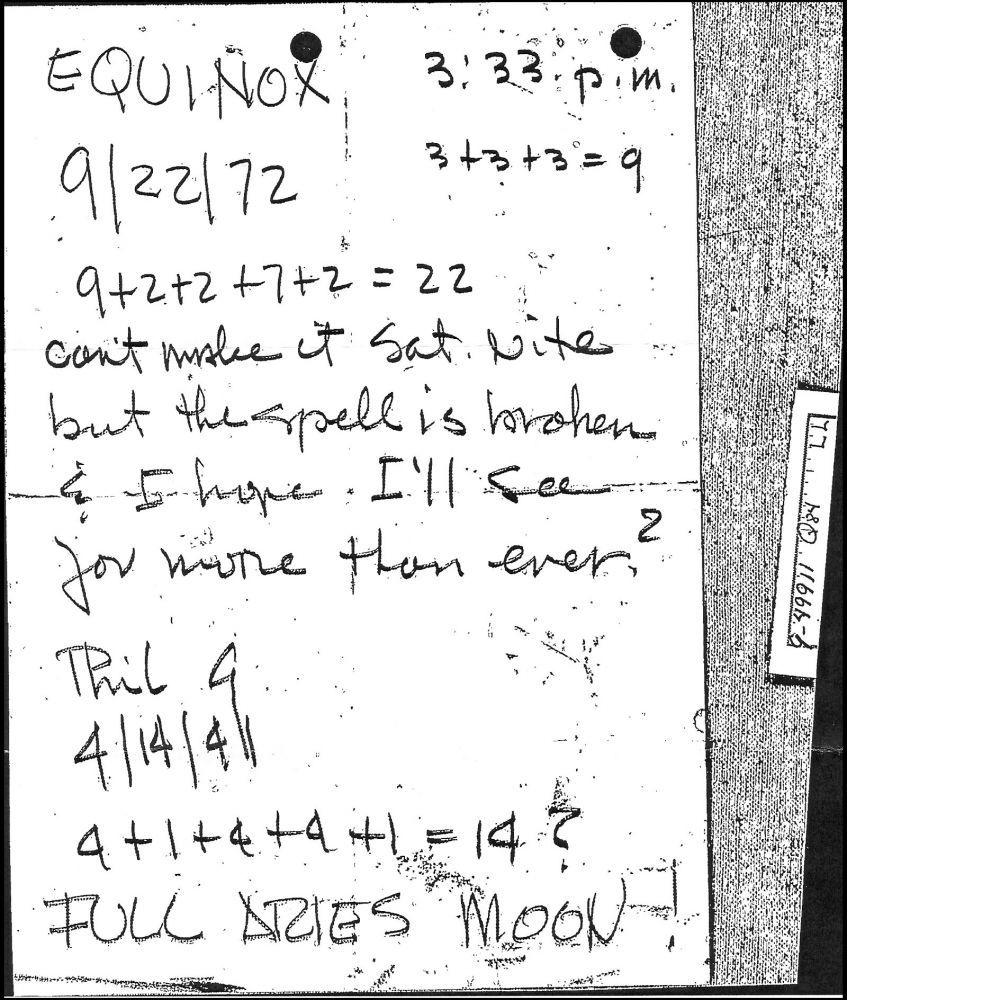 equinox letter